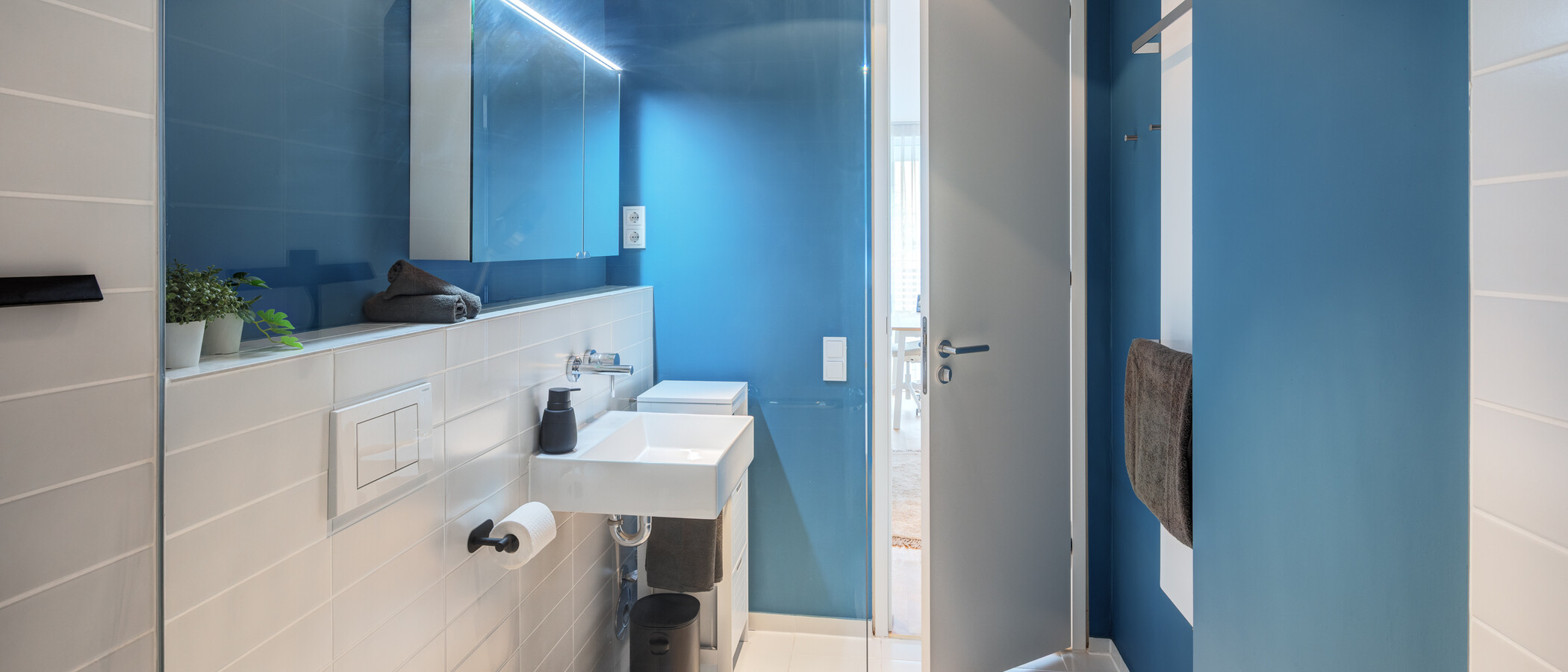 Dachterrassenwohnung München Ludwigsvorstadt 02 2. Badezimmer 14956