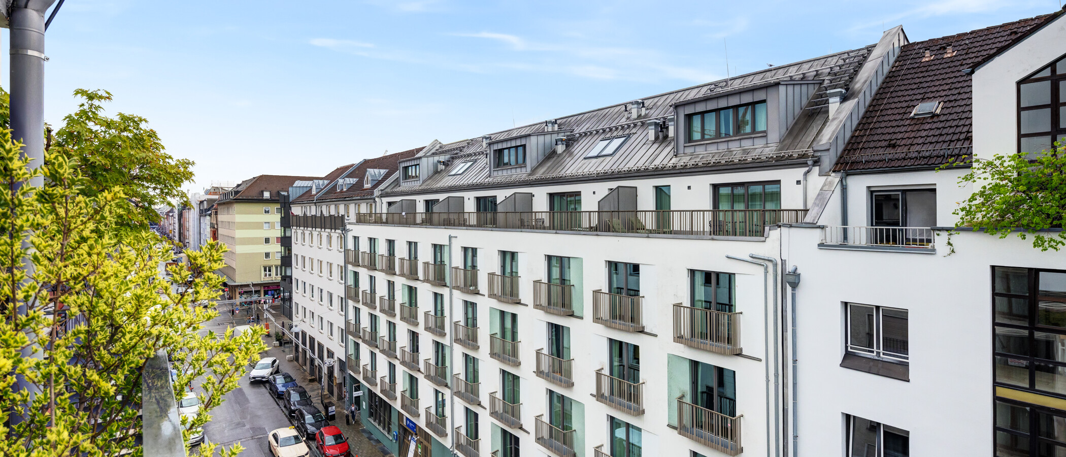 Dachterrassenwohnung München Ludwigsvorstadt 03 Aussicht 14956