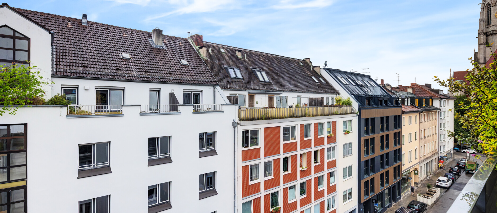 Dachterrassenwohnung München Ludwigsvorstadt 04 Aussicht 14956