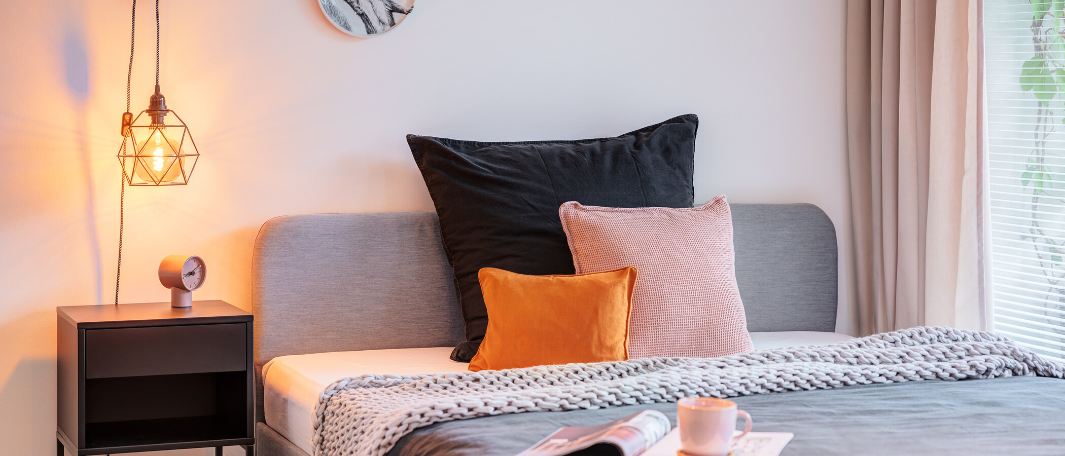 Dachterrassenwohnung München Ludwigsvorstadt 02 2. Schlafzimmer	 14956