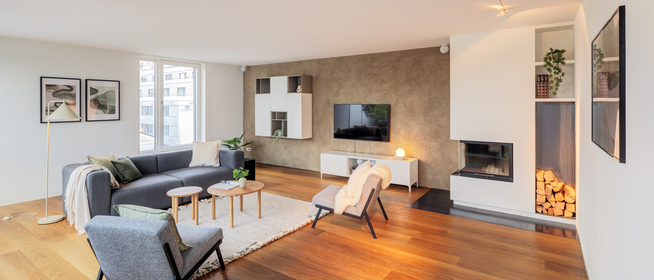 Dachterrassenwohnung München Ludwigsvorstadt 03 Wohnbereich 14956