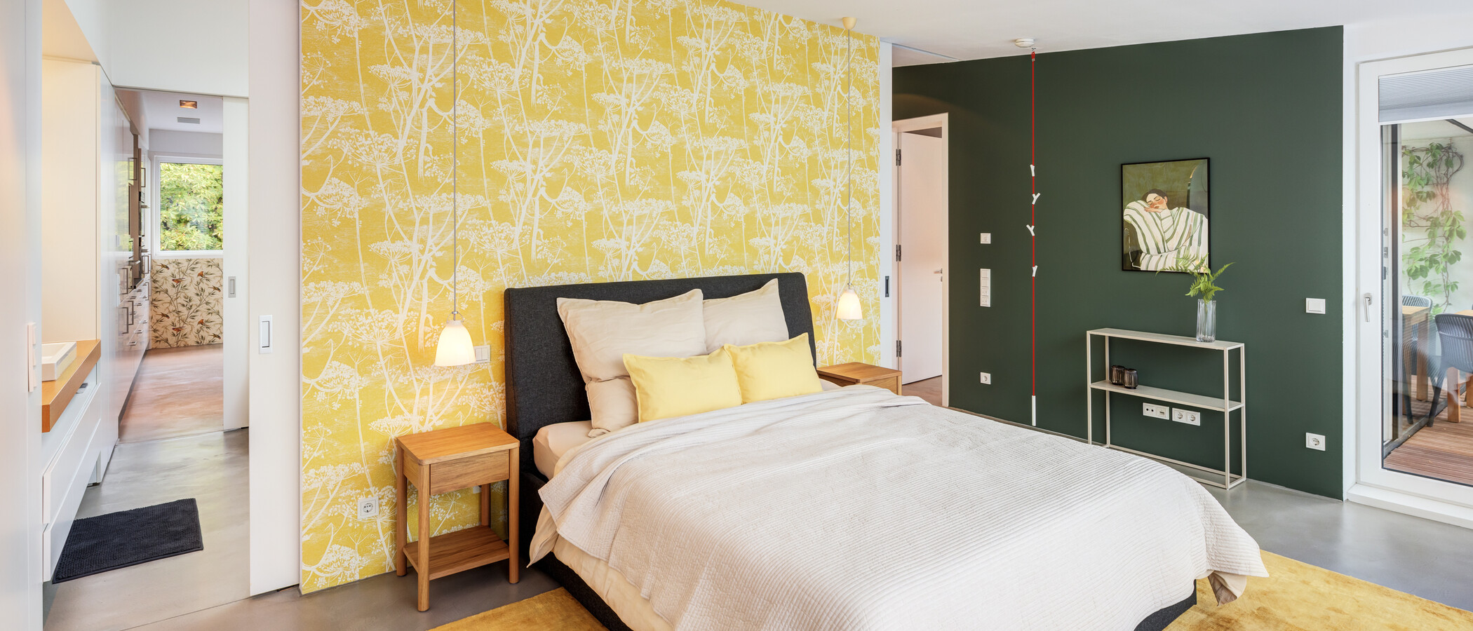 Dachterrassenwohnung München Ludwigsvorstadt 01 1. Schlafzimmer 14956