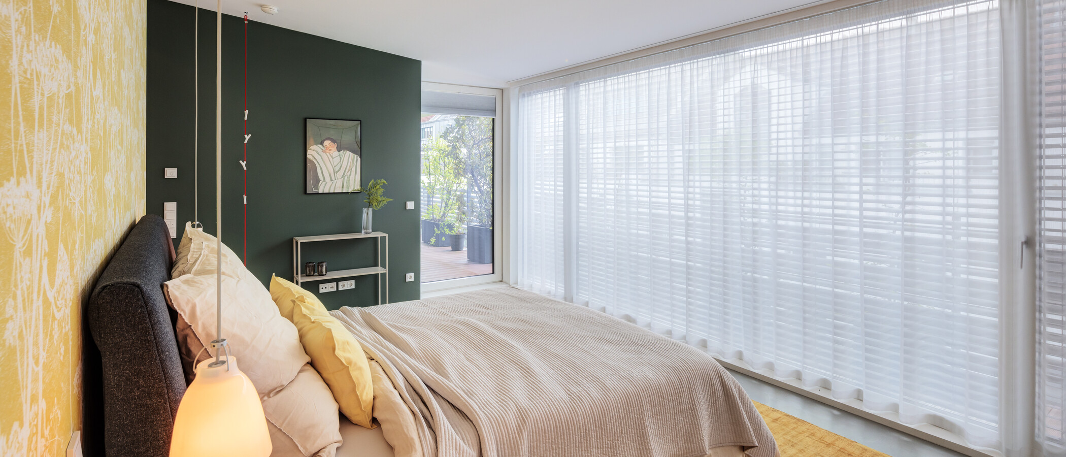 Dachterrassenwohnung München Ludwigsvorstadt 02 1. Schlafzimmer 14956