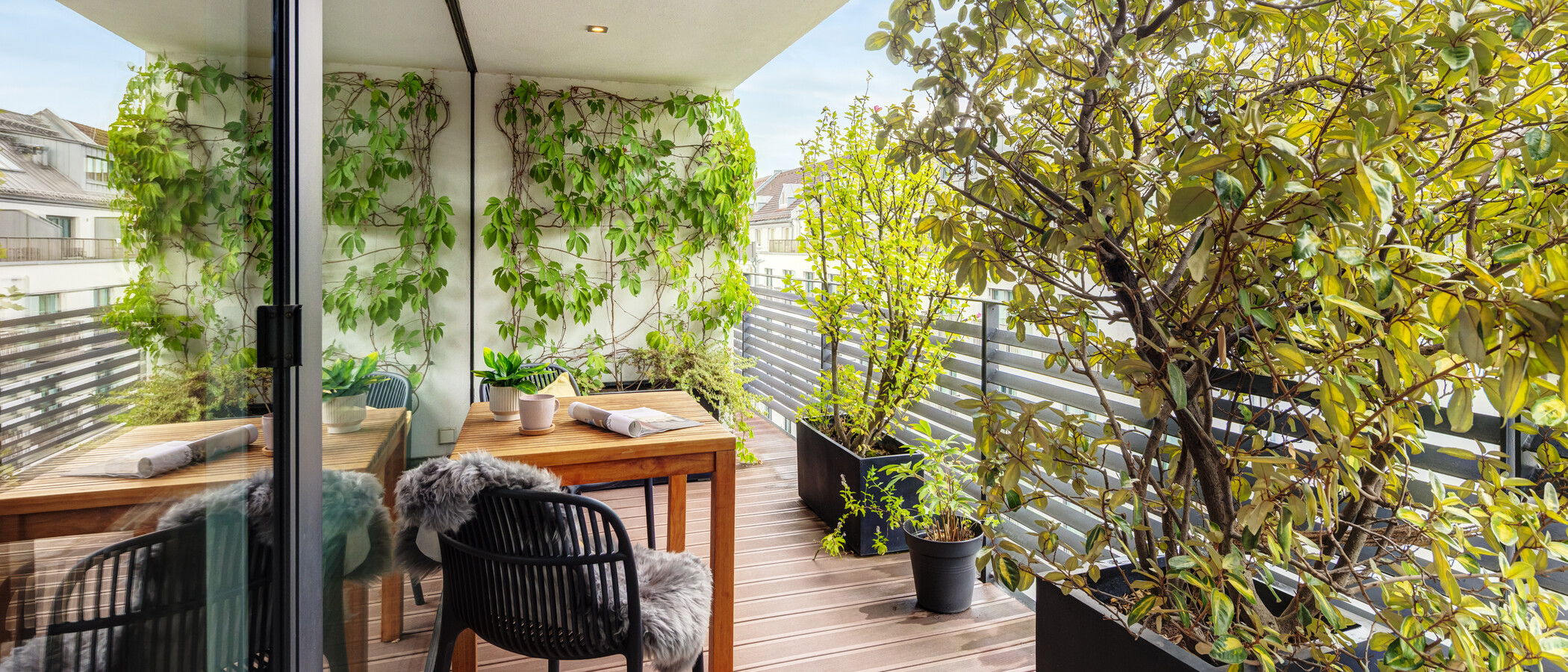 Dachterrassenwohnung München Ludwigsvorstadt 01 1. Loggia 14956