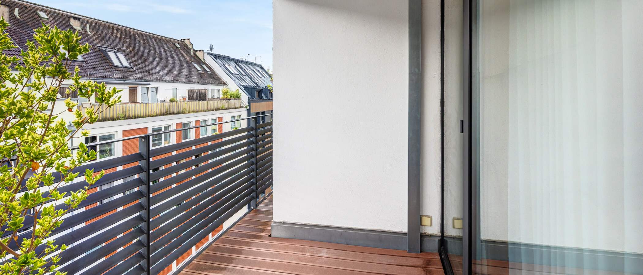 Dachterrassenwohnung München Ludwigsvorstadt 02 2. Loggia 14956