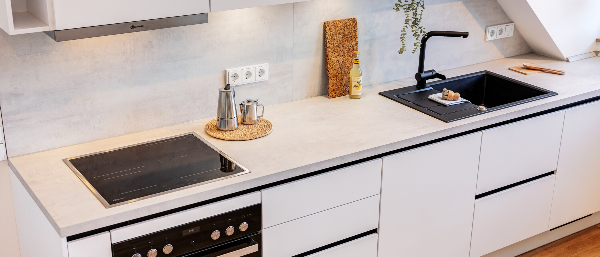 Dachgeschosswohnung München Riem 02 Küche 14957