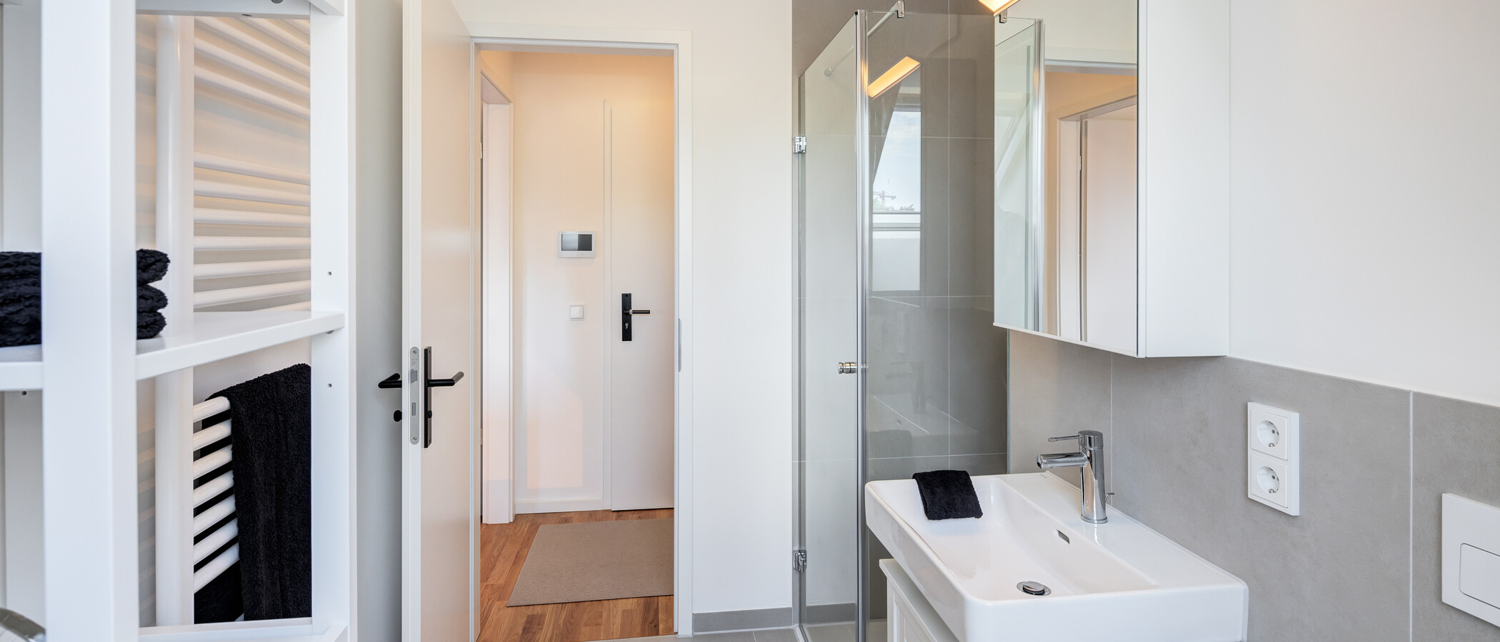 Dachgeschosswohnung München Riem 03 Badezimmer 14957