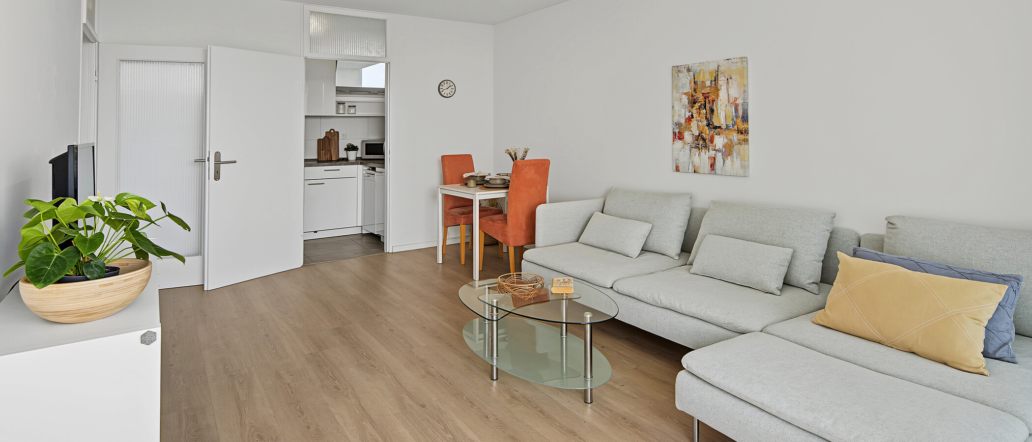 Wohnung München Arabellapark 03 Wohnbereich 14958