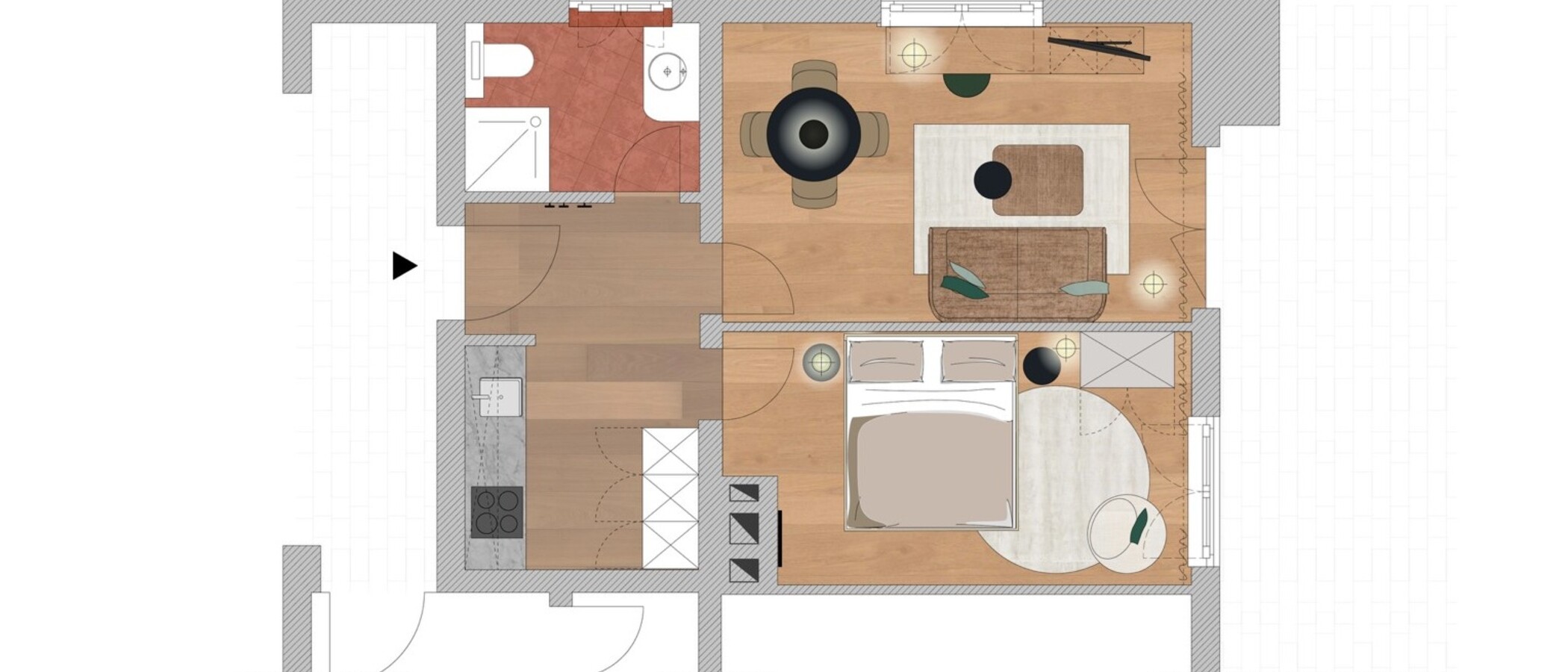 Wohnung Rottach-Egern 01 Grundriss 14959