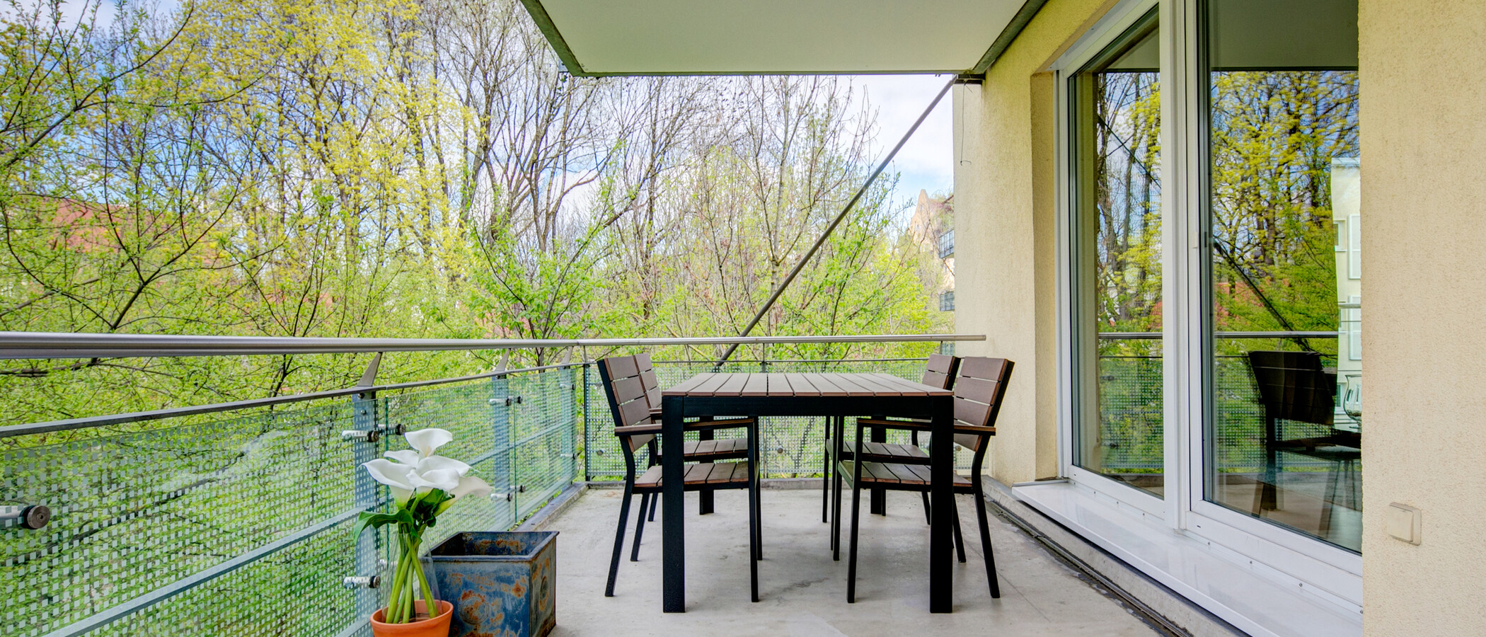 Wohnung München Glockenbachviertel 01 Balkon 1496