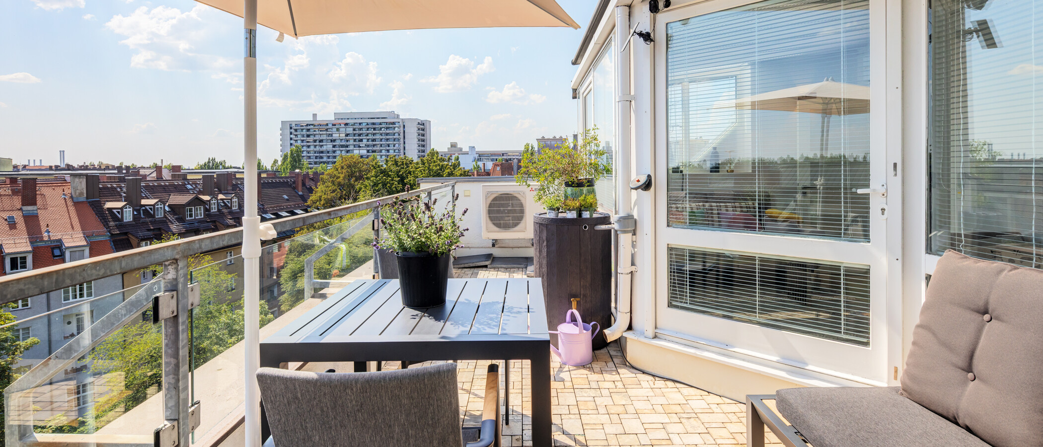 Maisonettewohnung München Haidhausen 04 Dachterrasse 14963