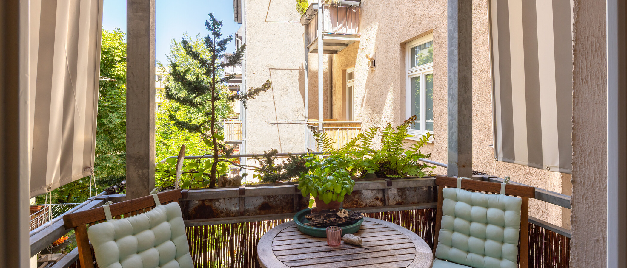 Wohnung München Glockenbachviertel 01 Balkon 14967