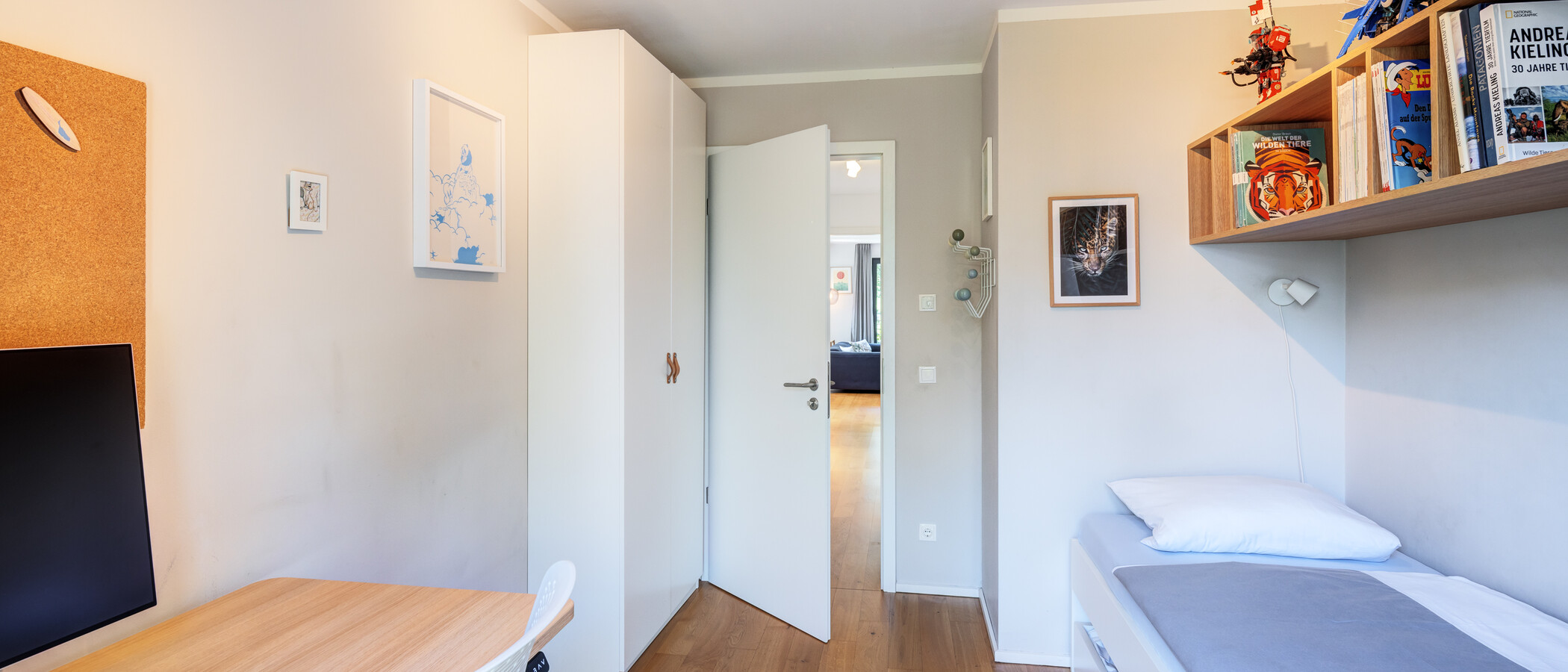 Maisonettewohnung München Oberföhring 03 2. Schlafzimmer	 14969