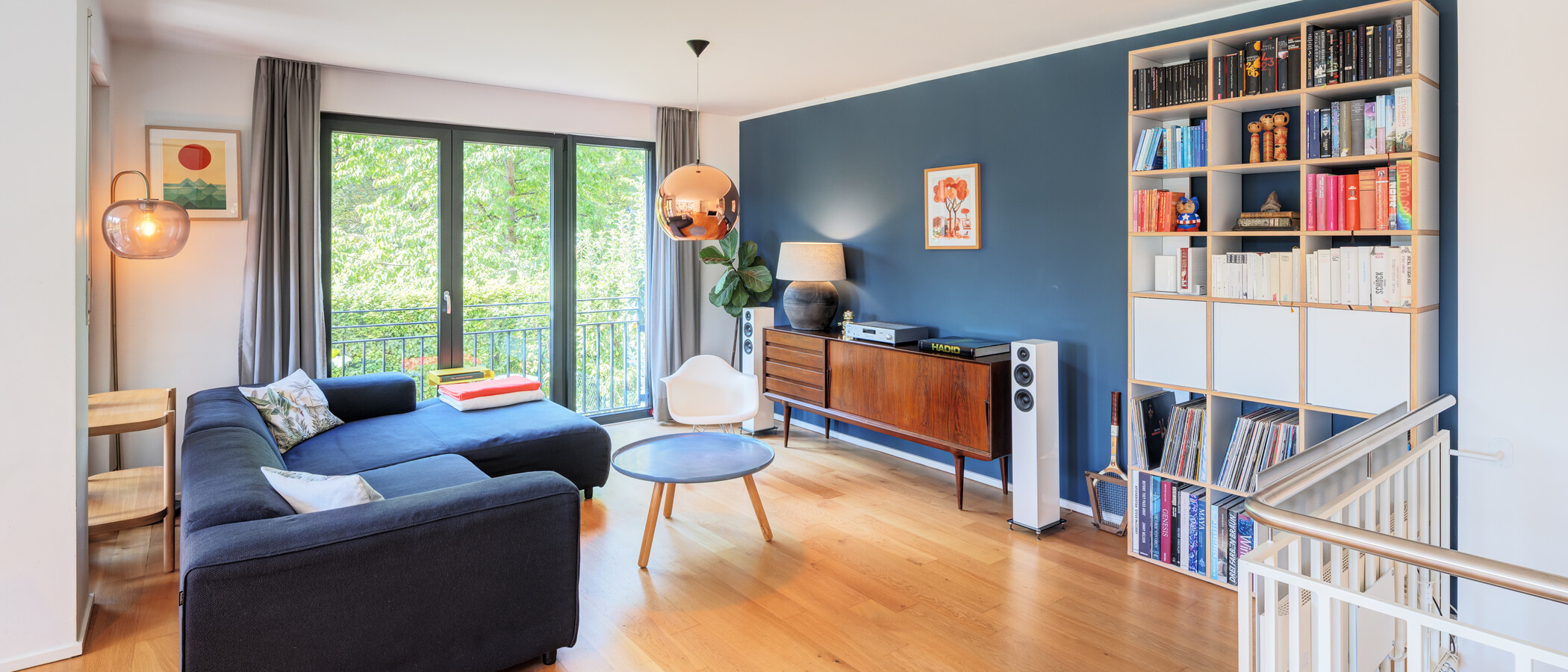 Maisonettewohnung München Oberföhring 02 Wohnbereich 14969