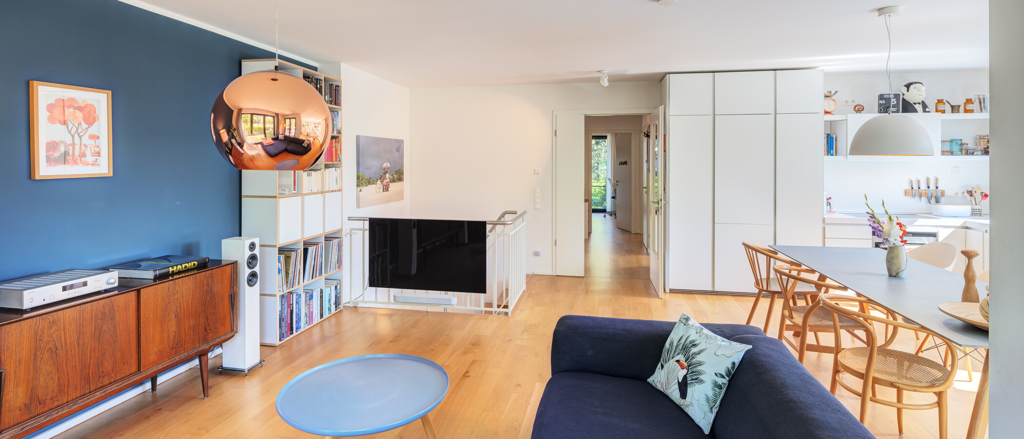 Maisonettewohnung München Oberföhring 03 Wohnbereich 14969