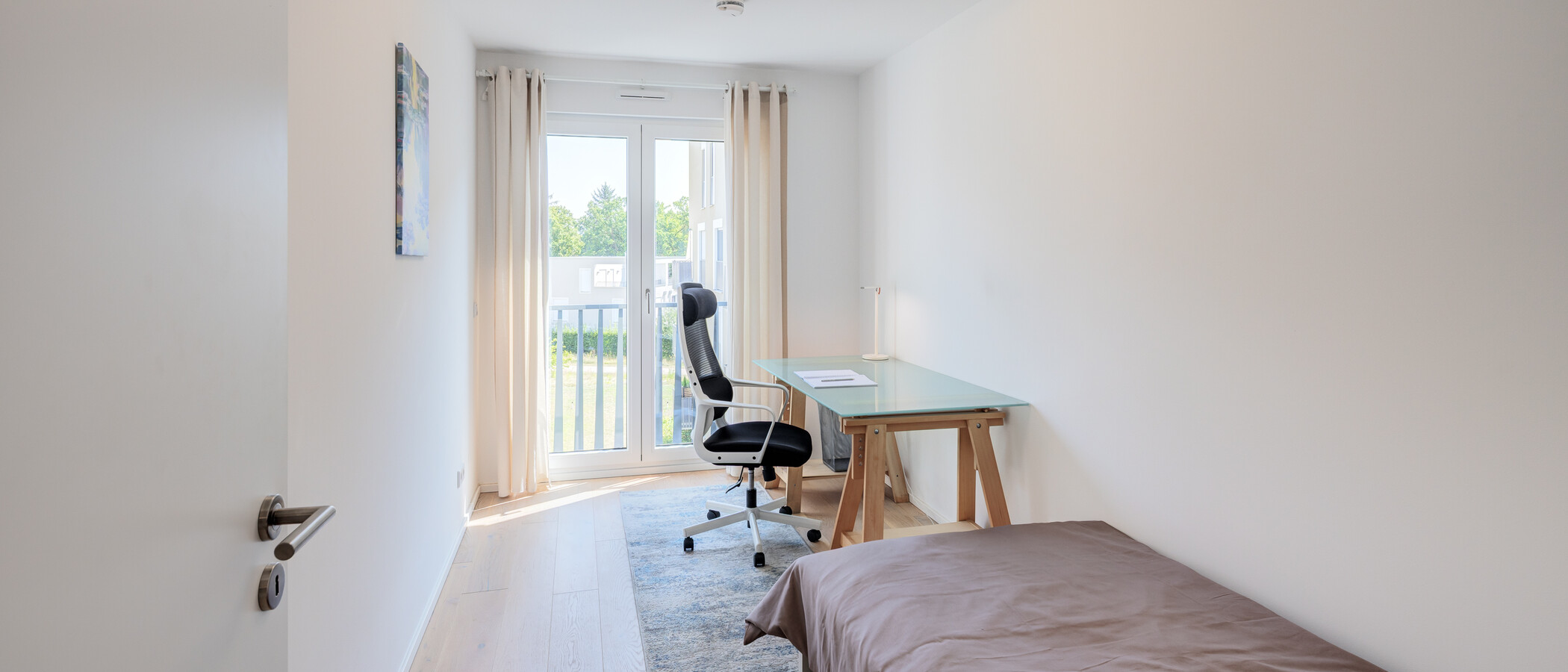 Wohnung München Neuaubing 01 2. Schlafzimmer	 14970