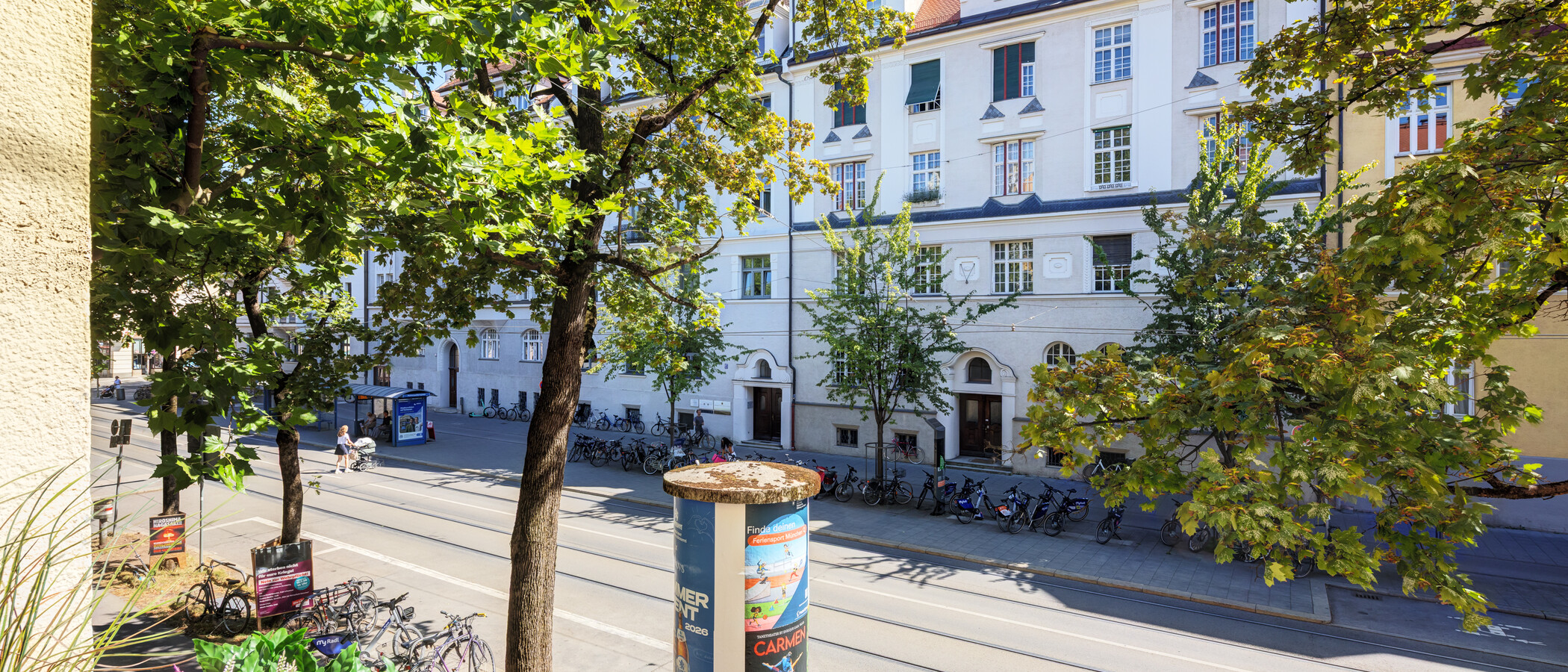 Wohnung München Schwabing-West (rund um den Hohenzollernplatz) 02 Aussicht 14976