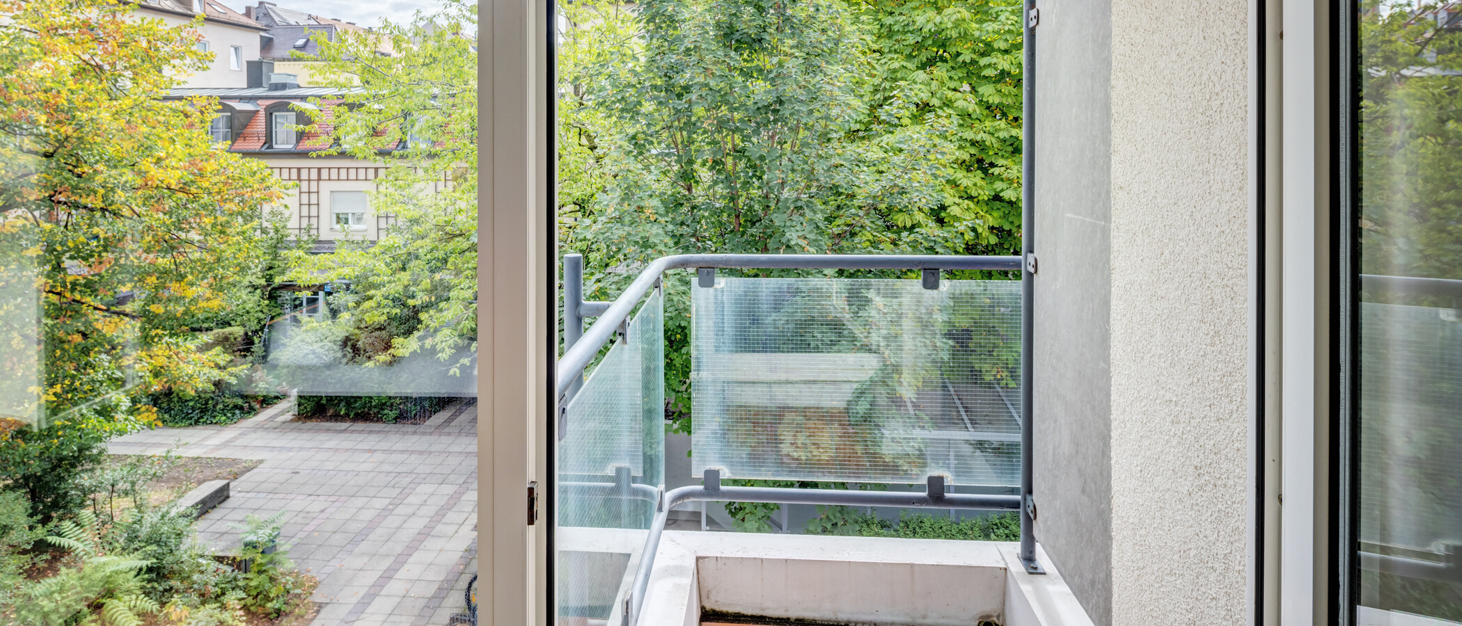 Apartment München Maxvorstadt - Museumsviertel 01 Balkon 14980
