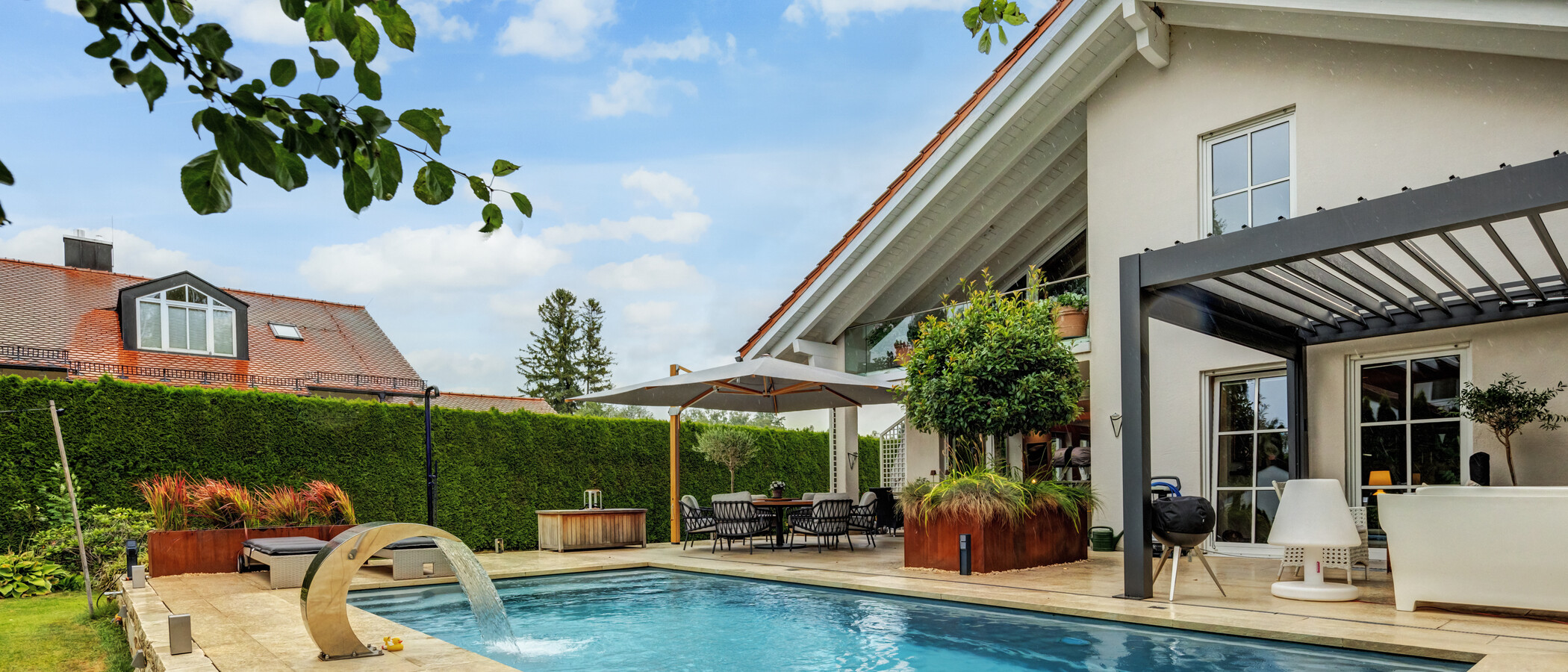 Einfamilienhaus Feldafing 01 Pool 14981