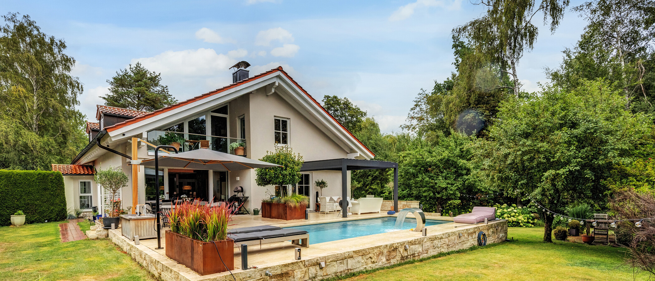 Einfamilienhaus Feldafing 01 Garten 14981