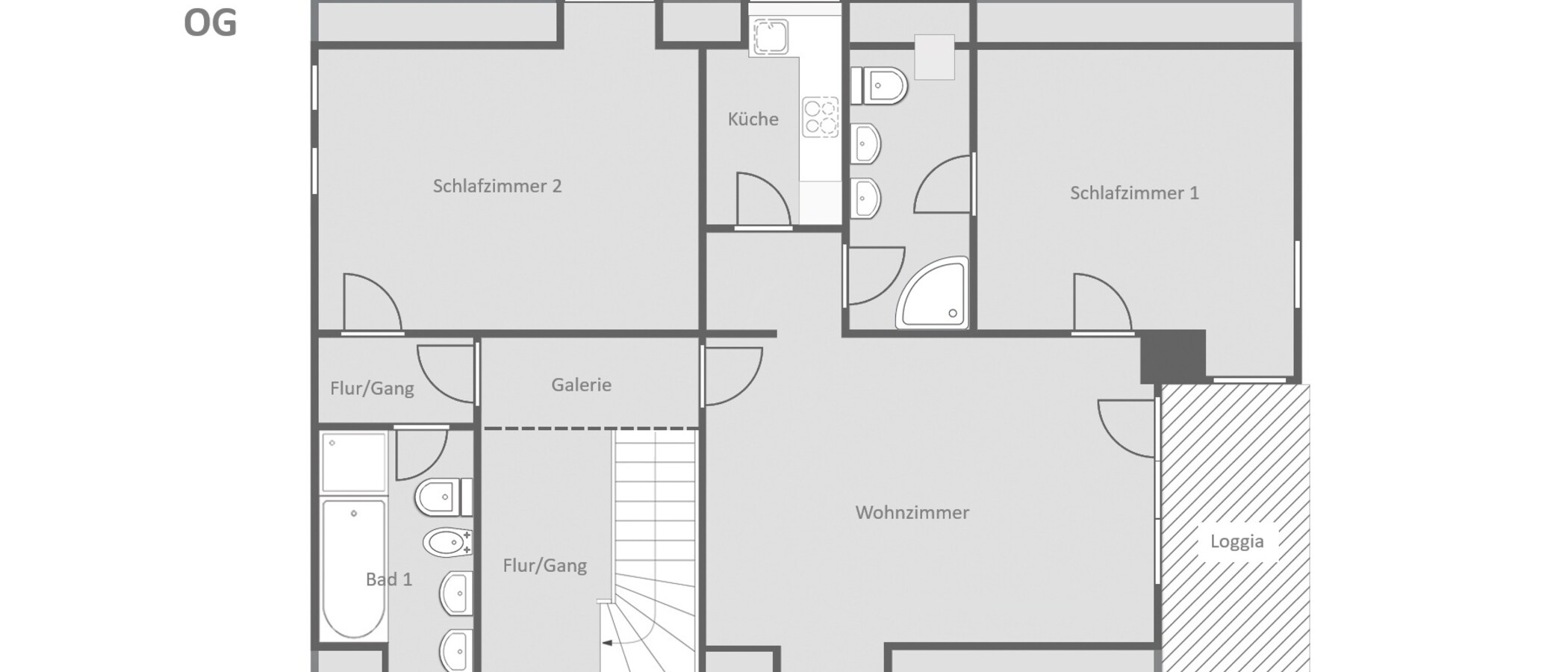 Einfamilienhaus Feldafing 02 Grundriss 14981