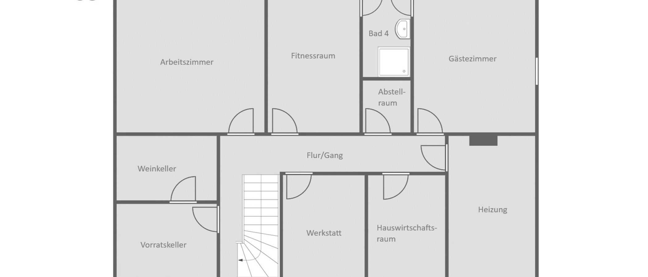 Einfamilienhaus Feldafing 03 Grundriss 14981