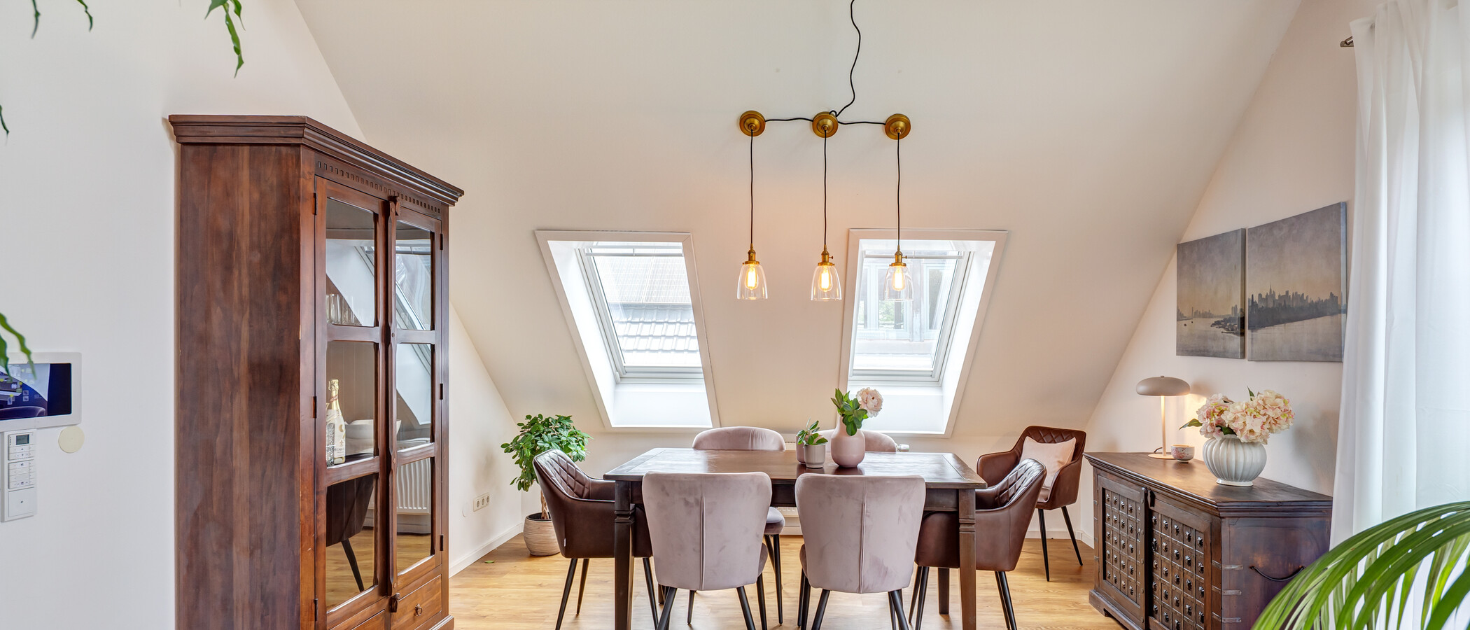 Dachgeschosswohnung München Untermenzing 04 Wohnzimmer 14986
