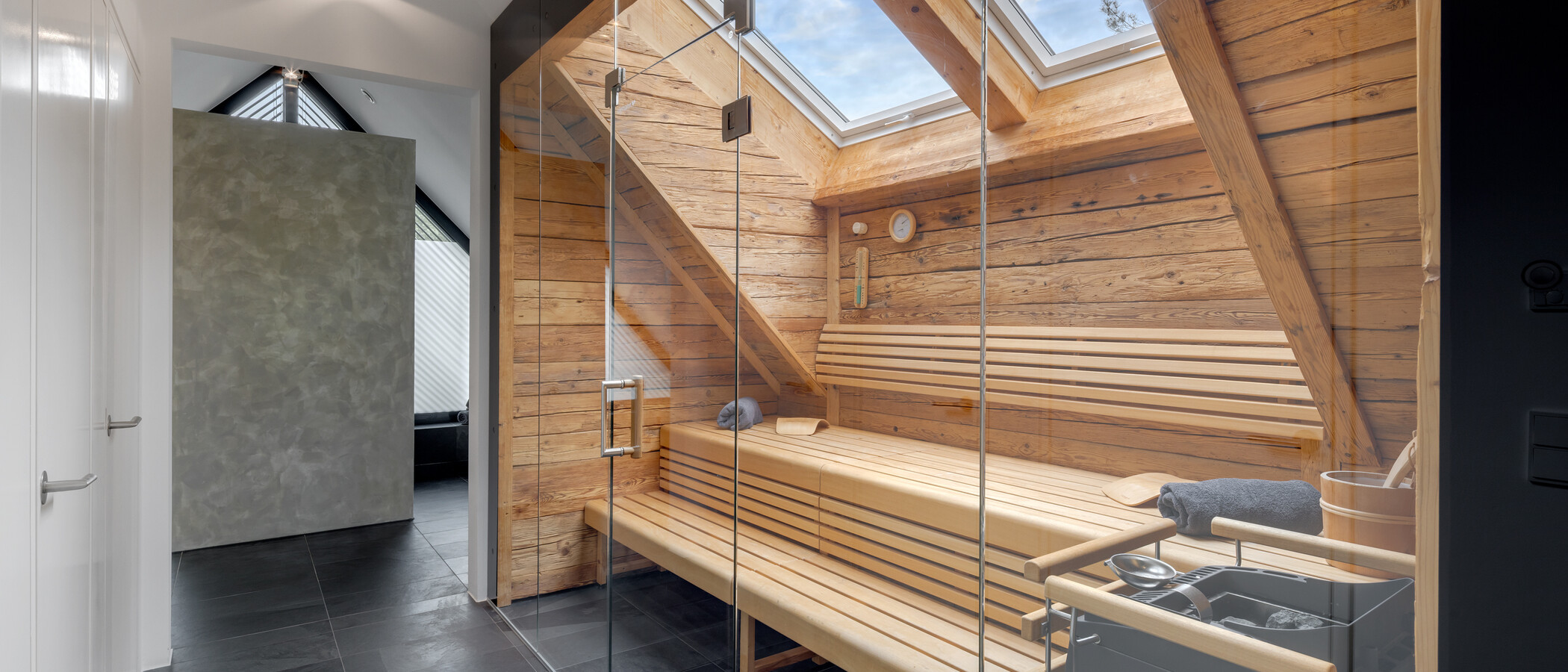 Einfamilienhaus München Untermenzing 02 Sauna 14987