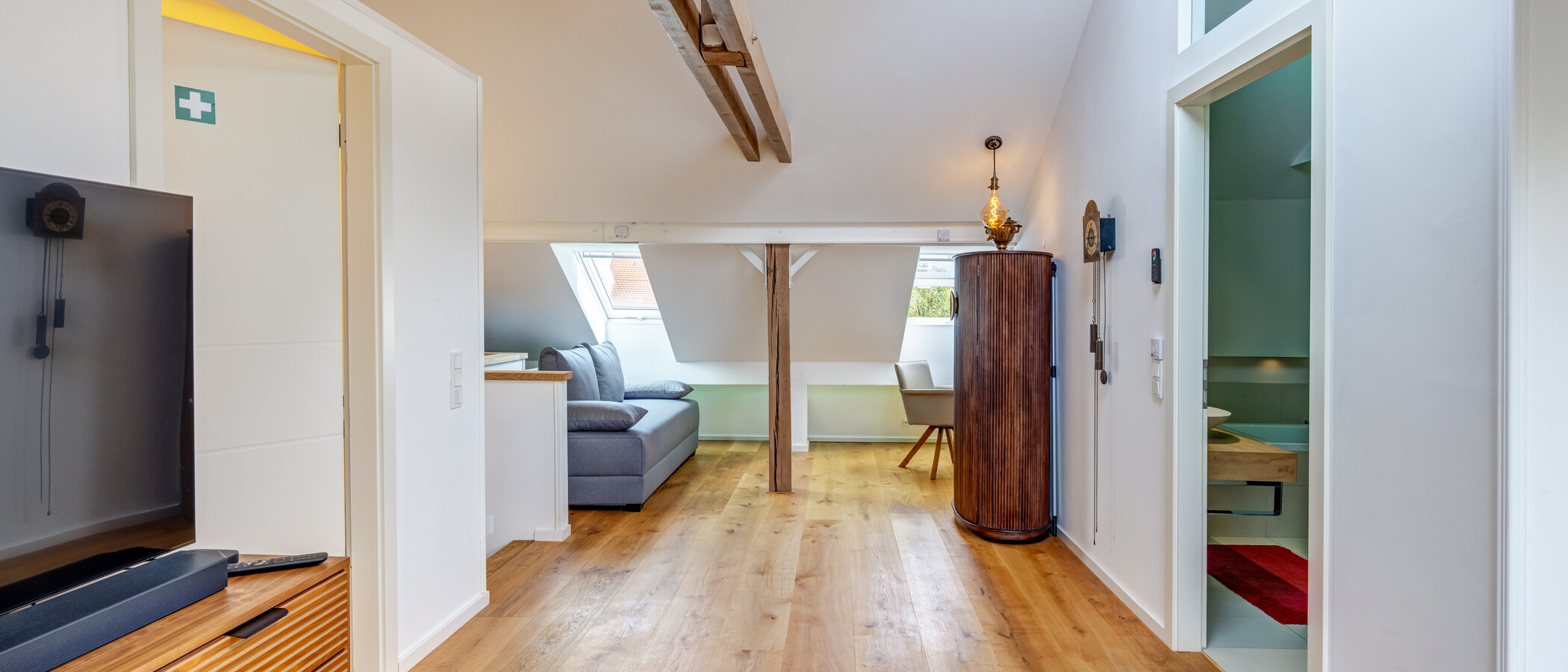 Maisonettewohnung München Ludwigsvorstadt 04 2. Schlafzimmer	 14989