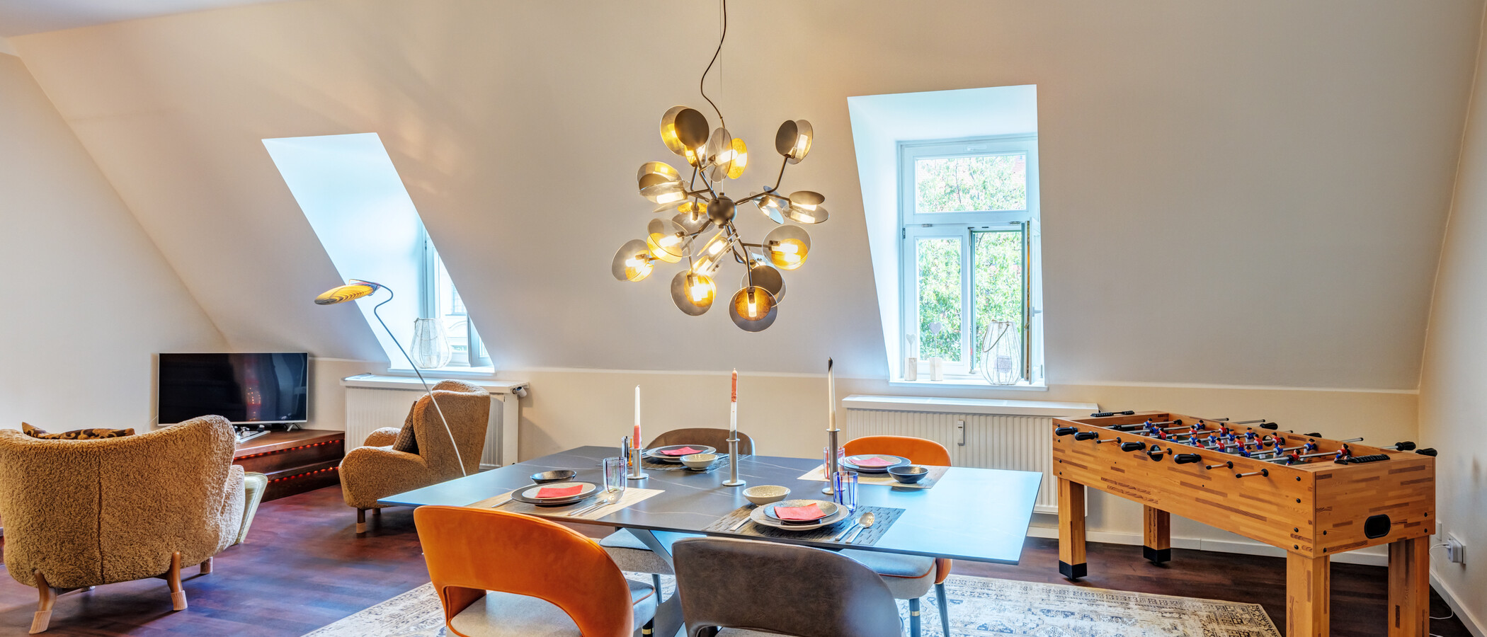 Maisonettewohnung München Ludwigsvorstadt 01 Wohnbereich 14989