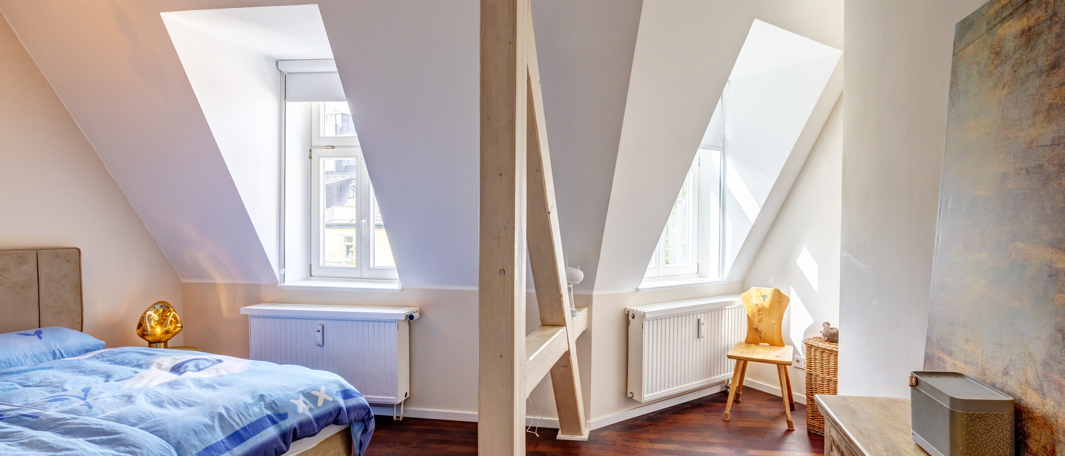 Maisonettewohnung München Ludwigsvorstadt 02 1. Schlafzimmer 14989