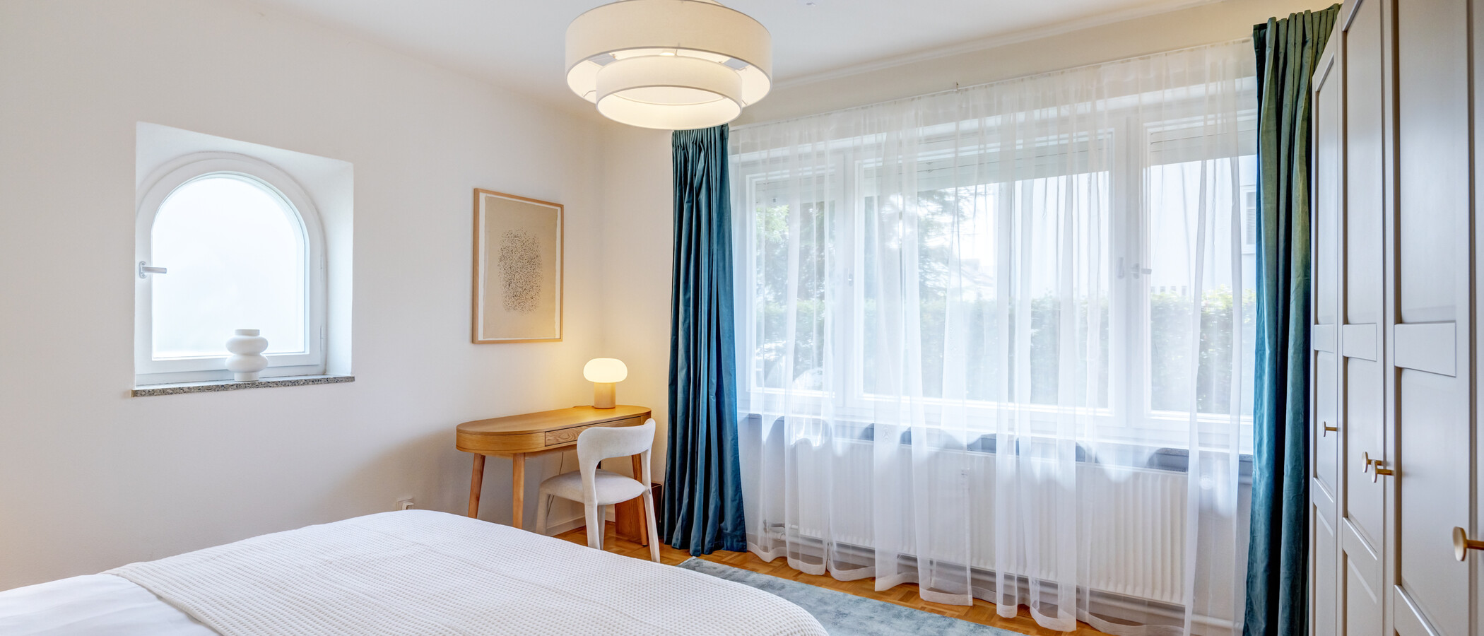 Wohnung München Harlaching 02 2. Schlafzimmer	 14990