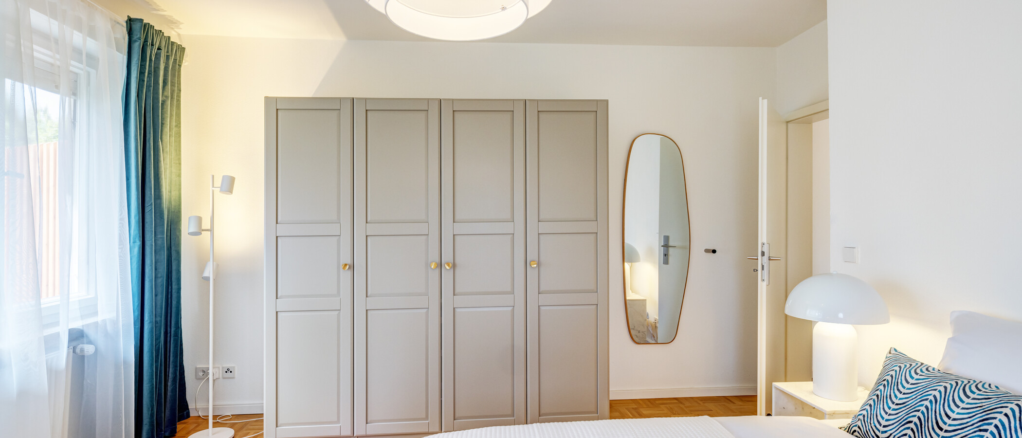 Wohnung München Harlaching 03 2. Schlafzimmer	 14990