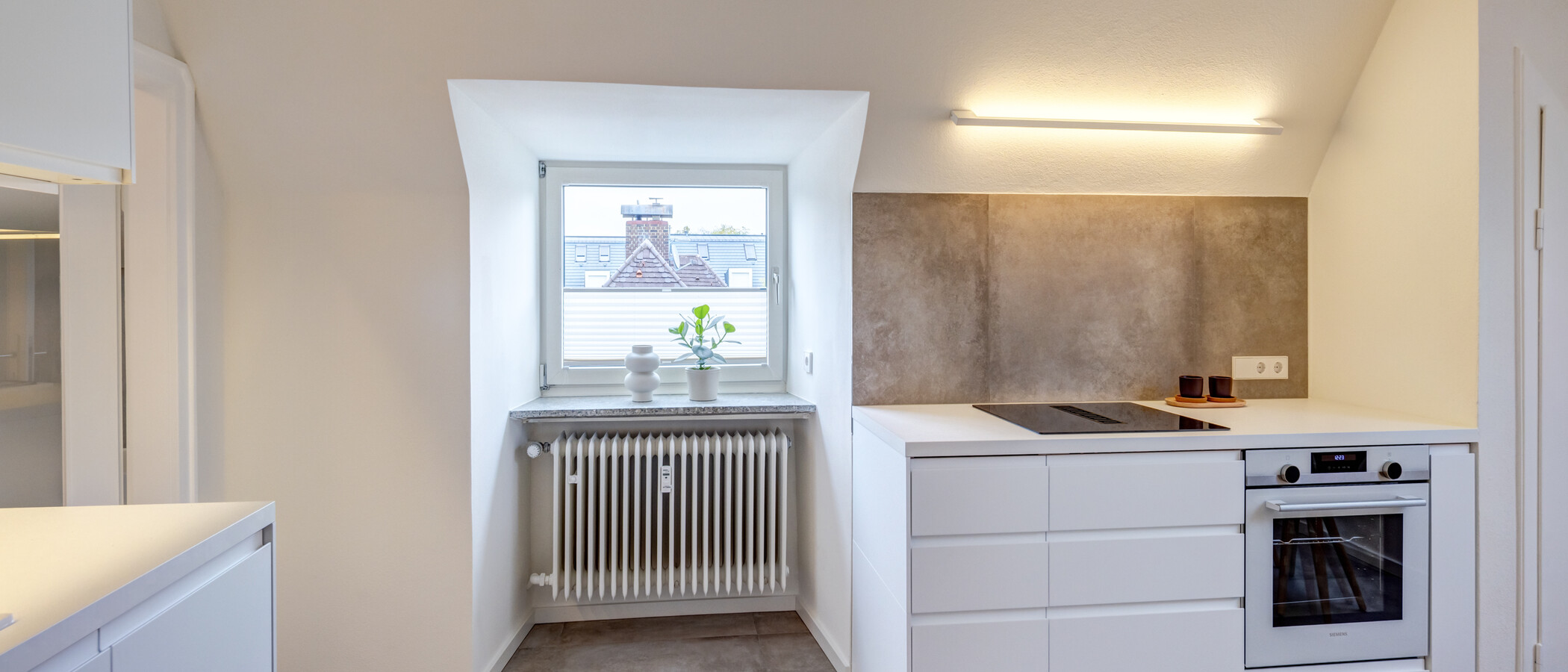 Dachgeschosswohnung München Harlaching 02 Küche 14993