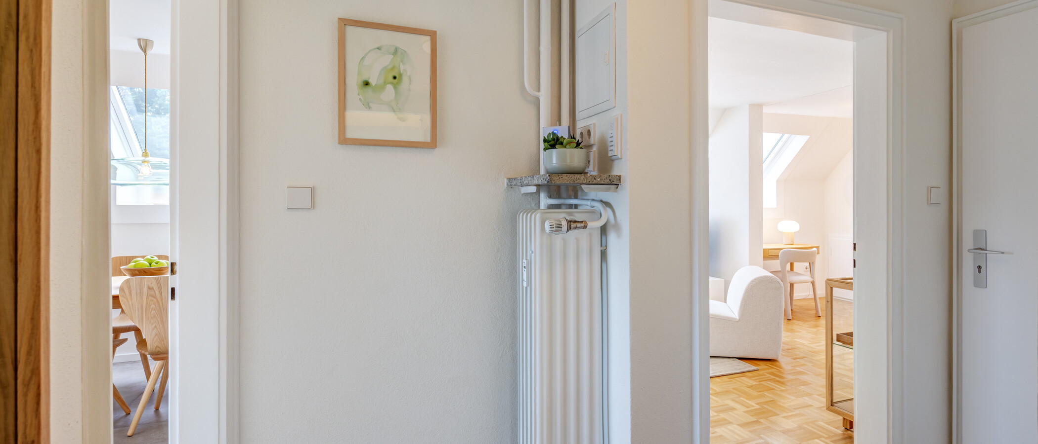 Dachgeschosswohnung München Harlaching 02 Flur/Gang 14993