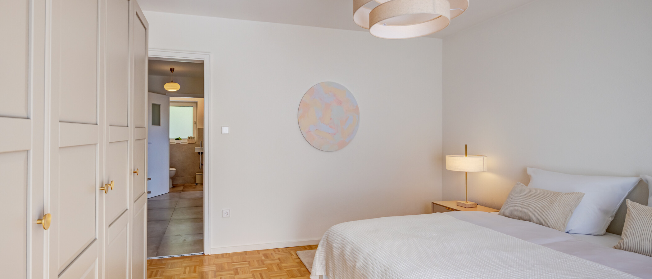 Wohnung München Harlaching 03 2. Schlafzimmer	 14994