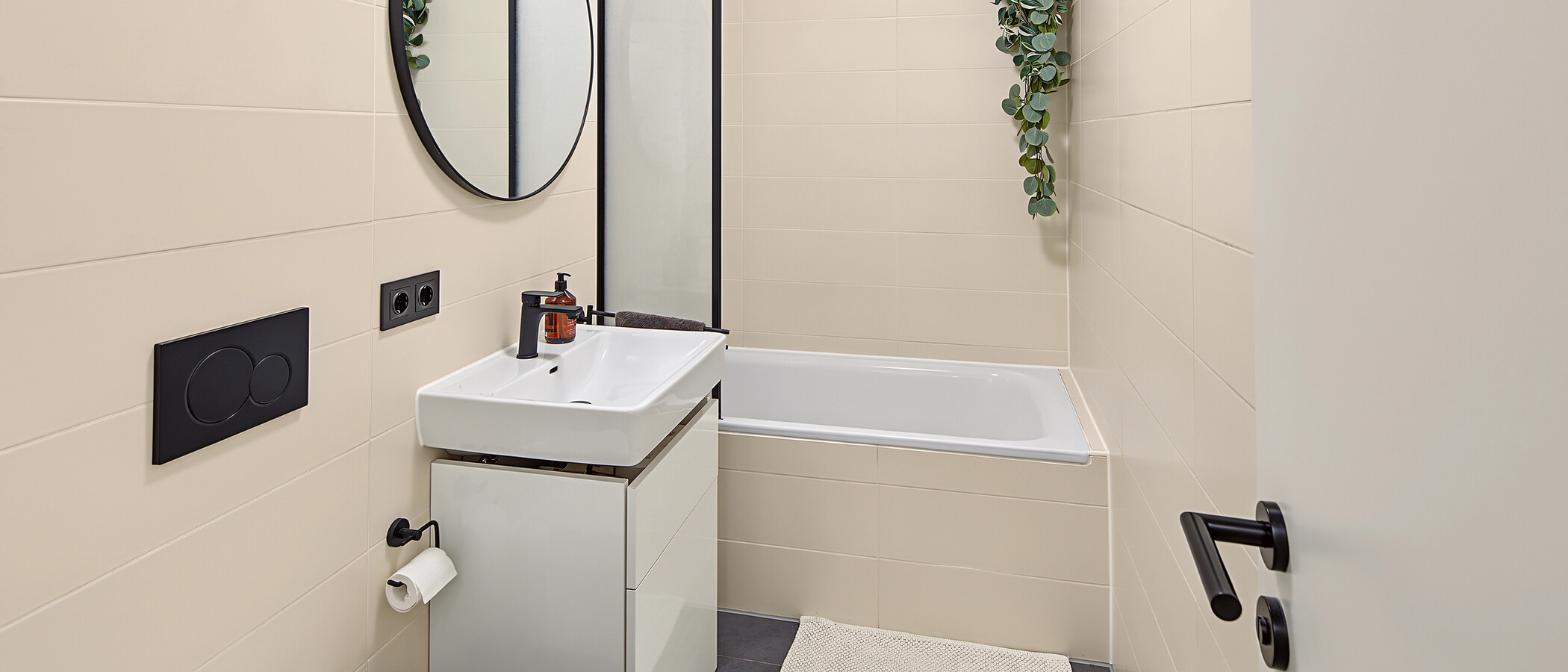 Wohnung München Obergiesing 01 2. Badezimmer 14995