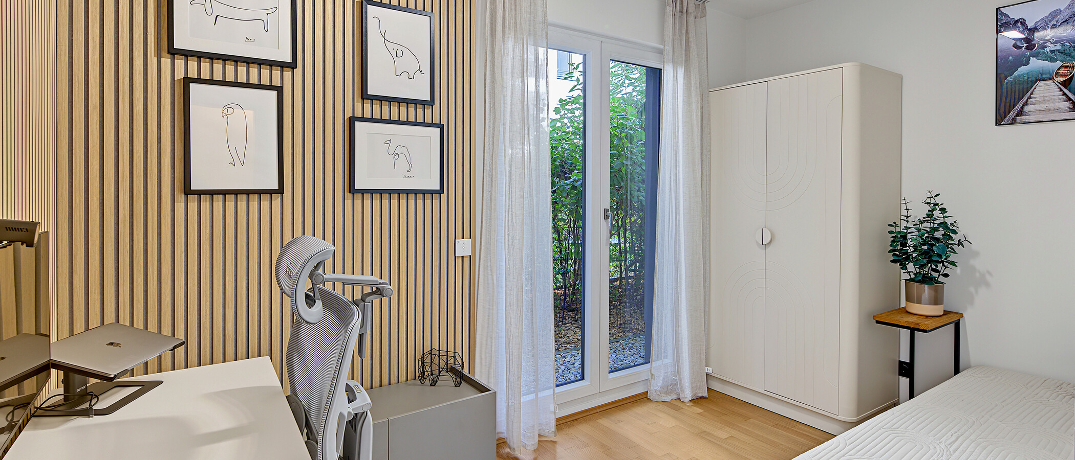 Wohnung München Obergiesing 02 2. Schlafzimmer	 14995