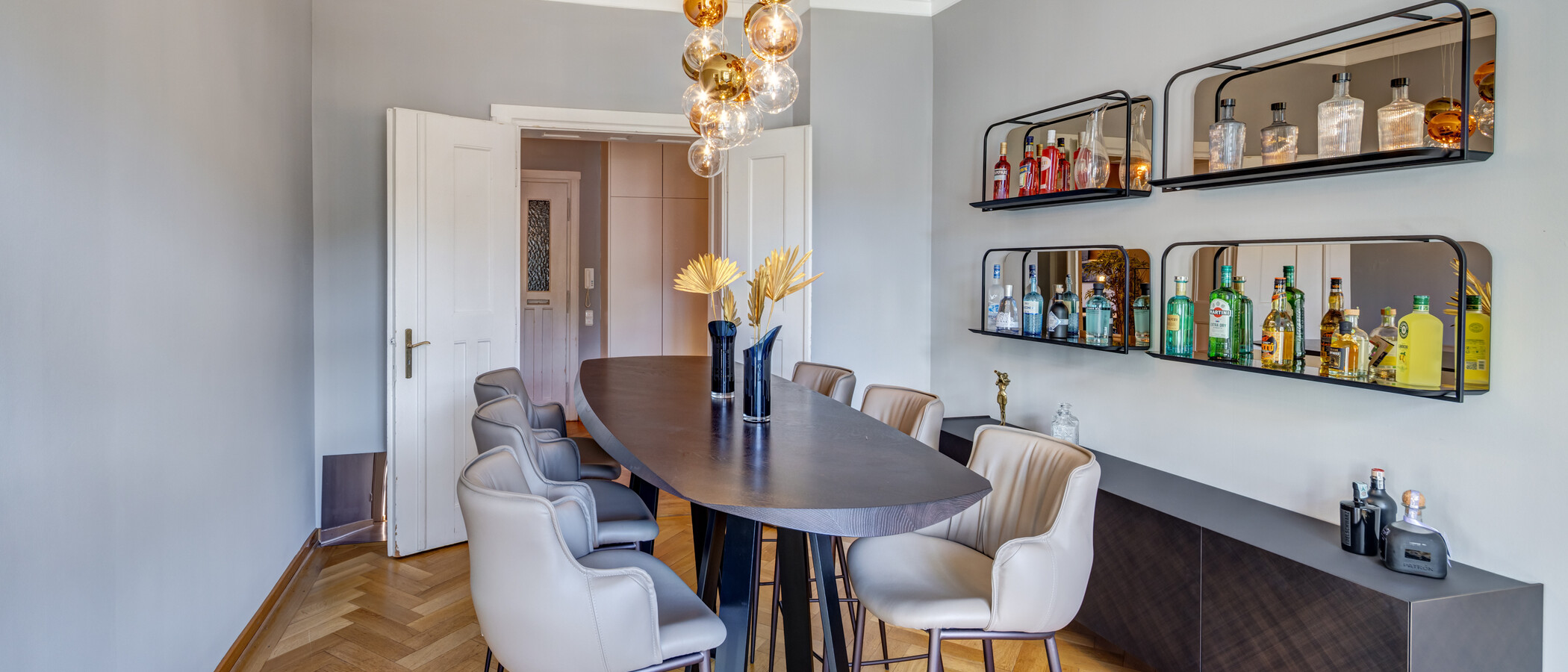 Wohnung München Altbogenhausen 03 2. Wohnzimmer 14997