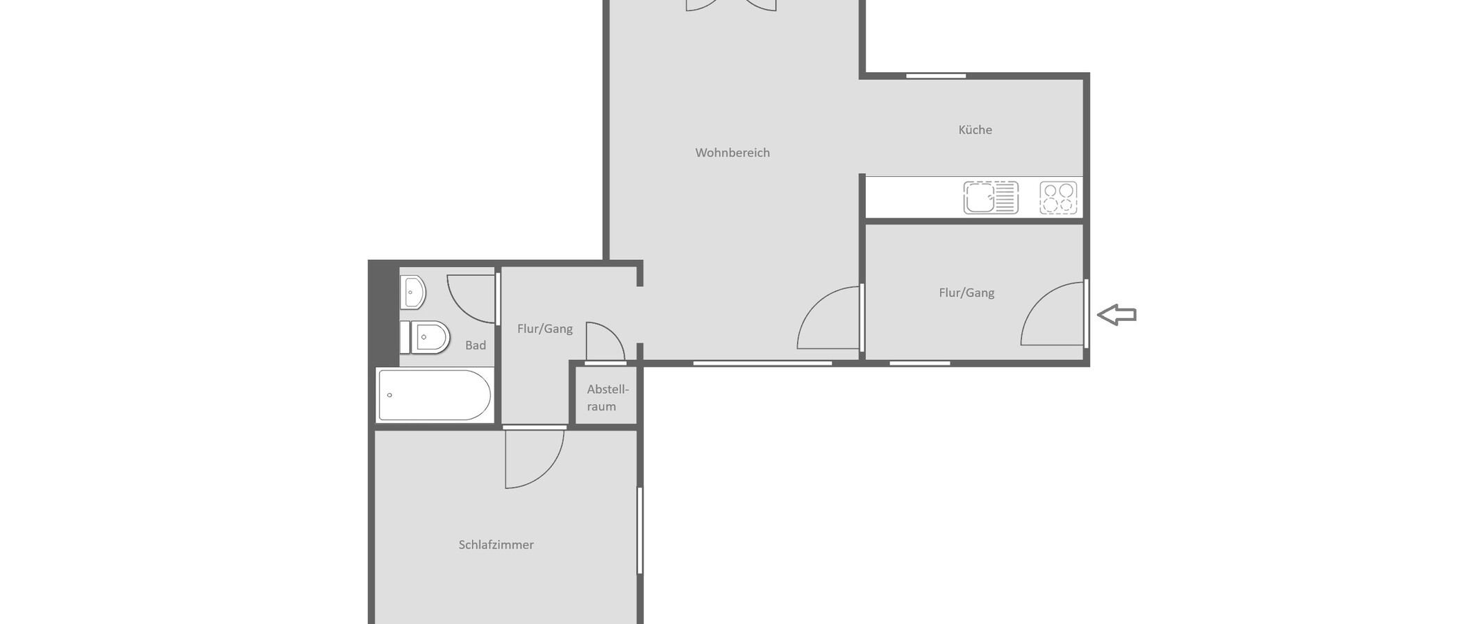 Wohnung München Maxvorstadt 01 Grundriss 15001