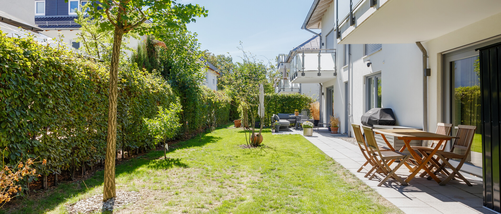 Gartenwohnung München Trudering 01 Garten 15002