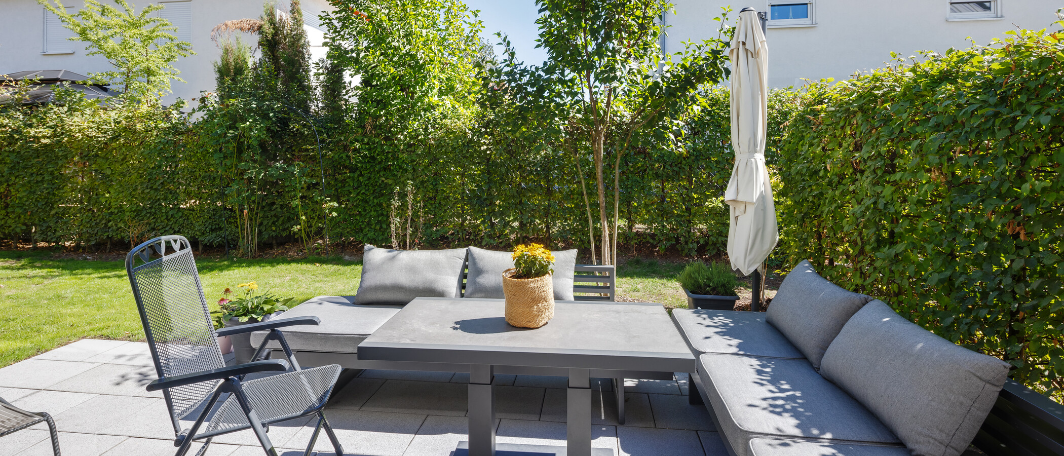 Gartenwohnung München Trudering 01 Terrasse 15002