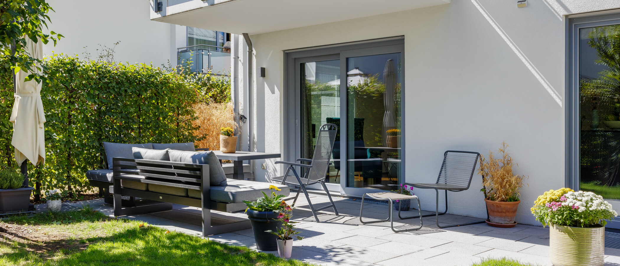 Gartenwohnung München Trudering 02 Terrasse 15002