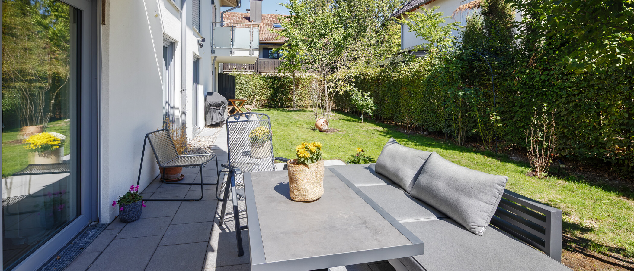 Gartenwohnung München Trudering 03 Terrasse 15002