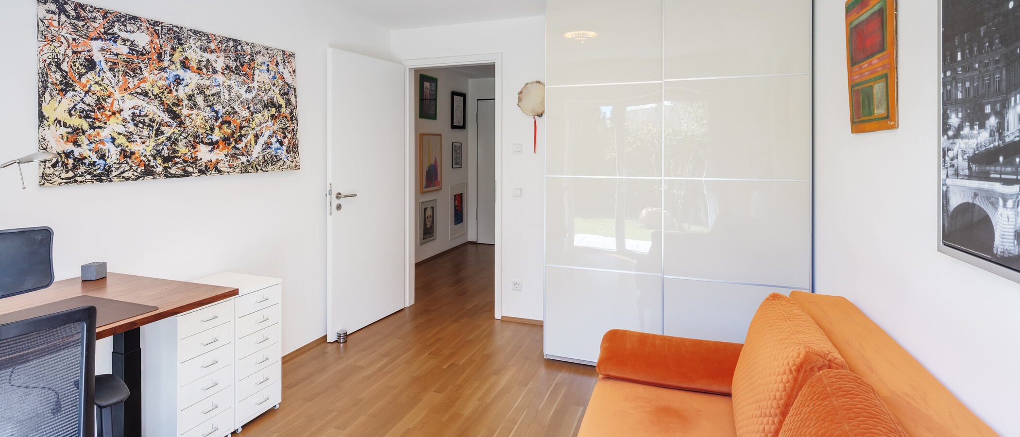 Gartenwohnung München Trudering 02 Arbeits-/Gästezimmer 15002