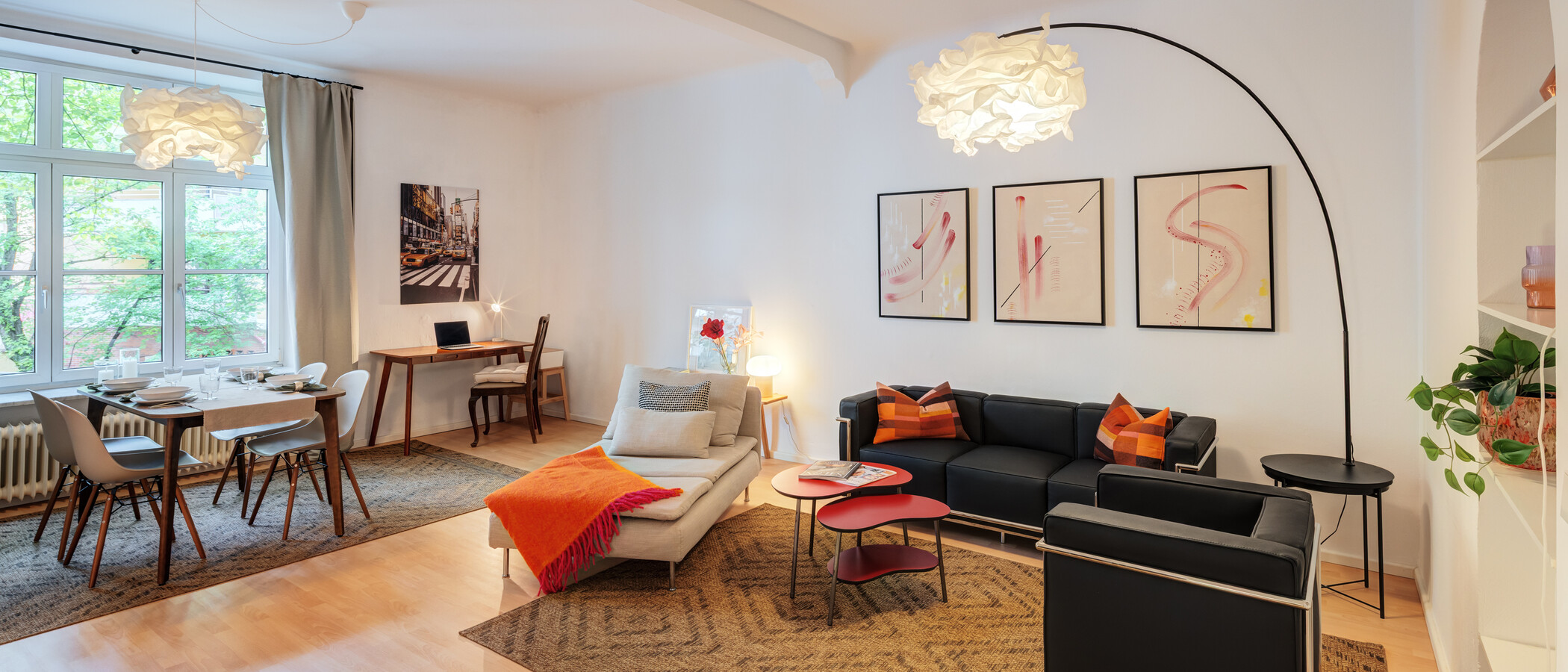 Wohnung München Maxvorstadt 02 Wohnbereich 15003