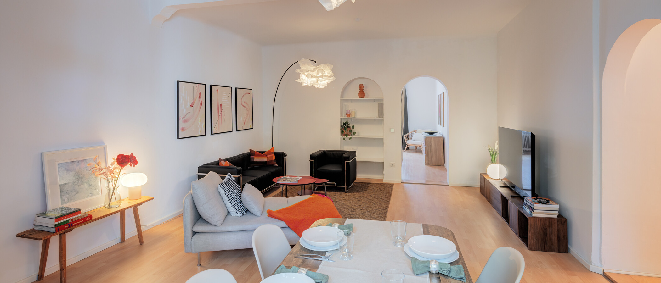 Wohnung München Maxvorstadt 03 Wohnbereich 15003