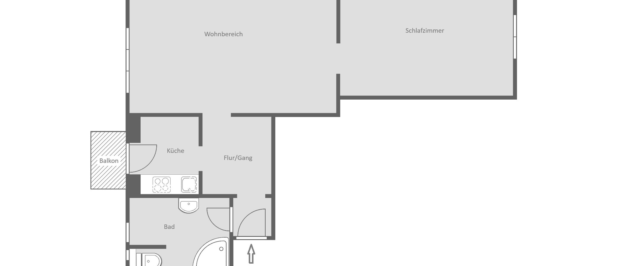 Wohnung München Maxvorstadt 01 Grundriss 15003