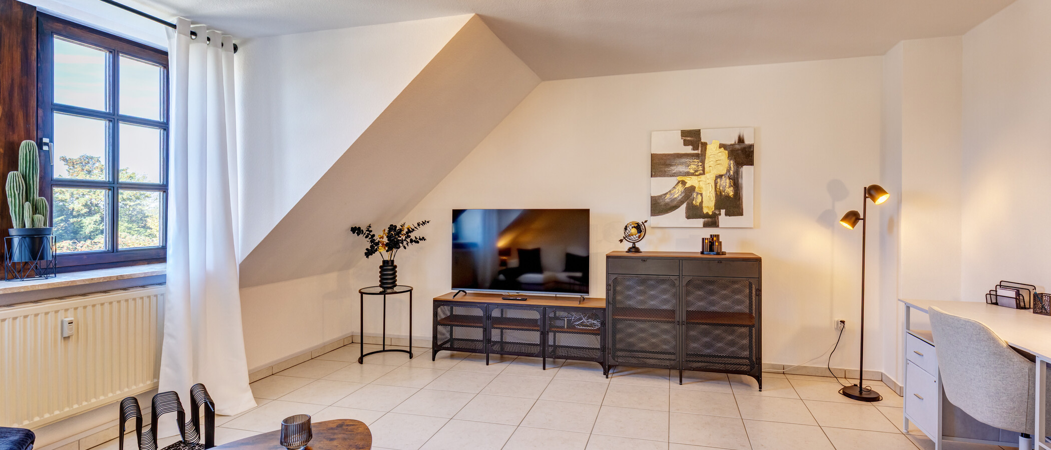 Dachgeschosswohnung Eching 02 Wohnbereich 15004