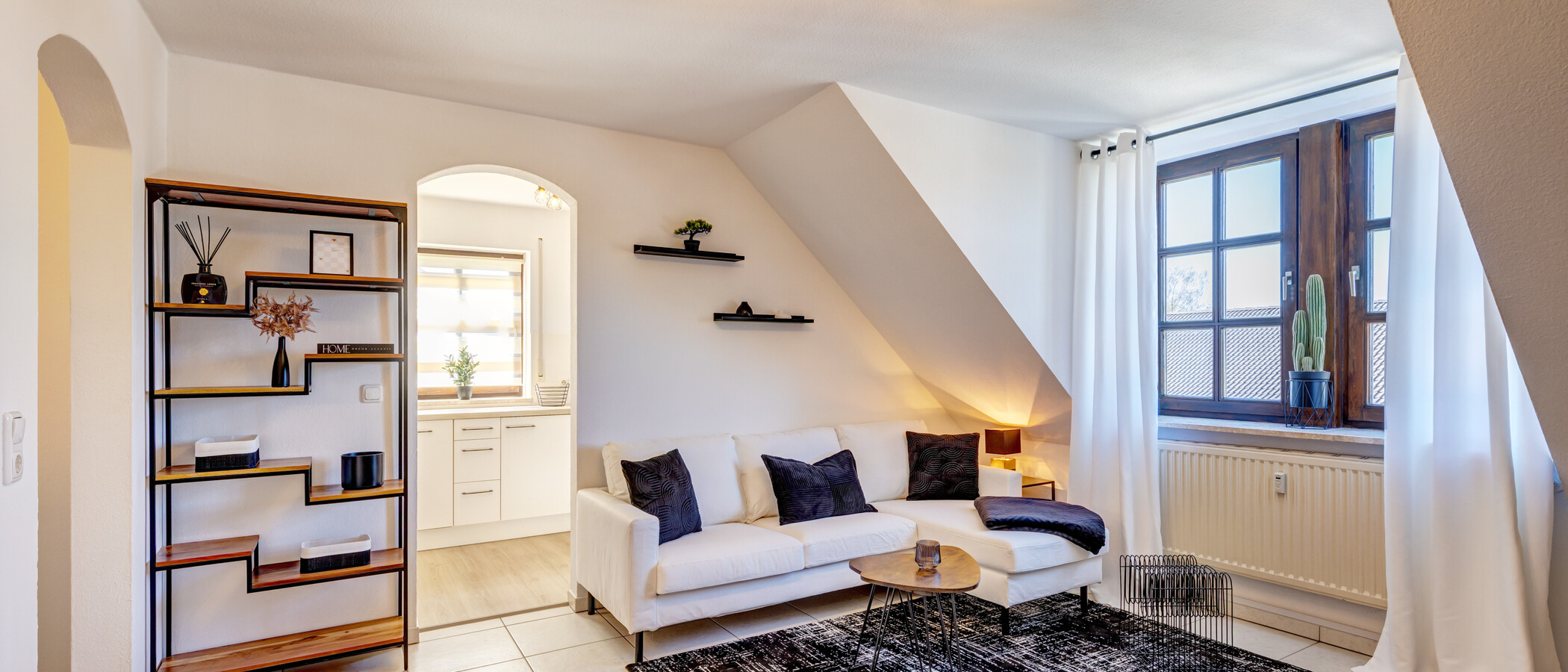 Dachgeschosswohnung Eching 04 Wohnbereich 15004